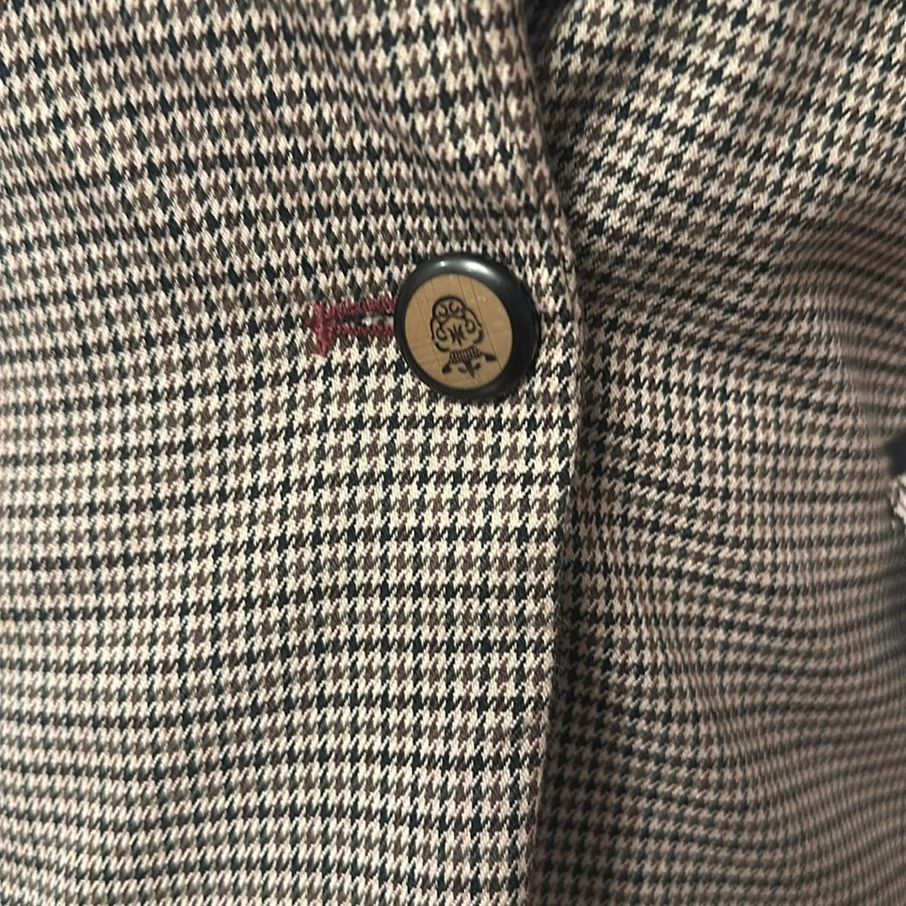 Classic Houndstooth Blazer - Picture 2 of 12